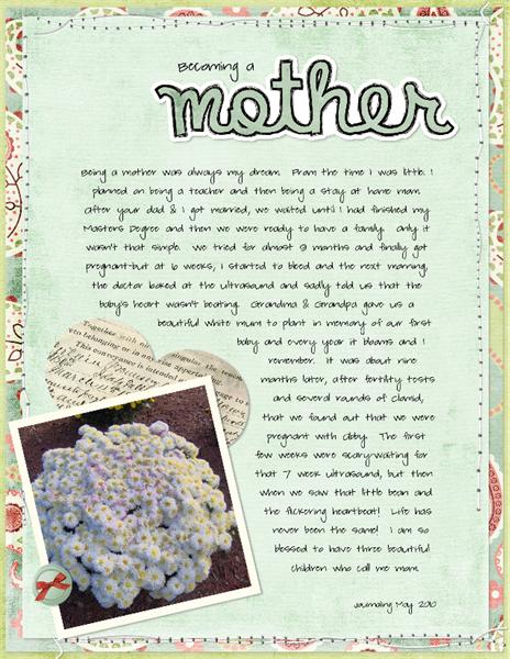 Becoming a Mother