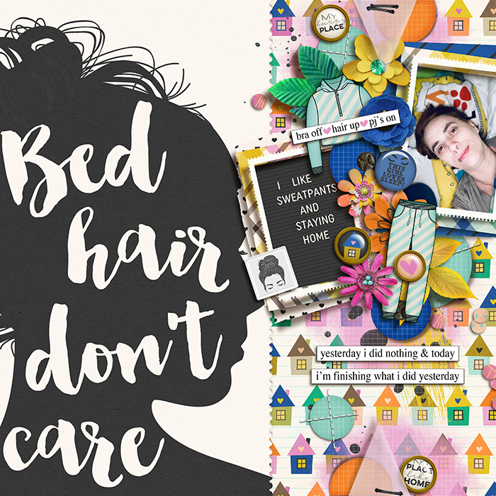 Bed hair don't care