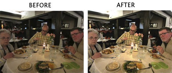 Before & After PS Tweaking