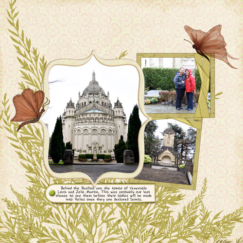 Behind the Basilique