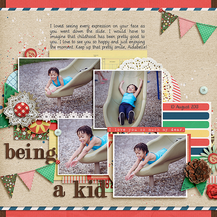 being a kid