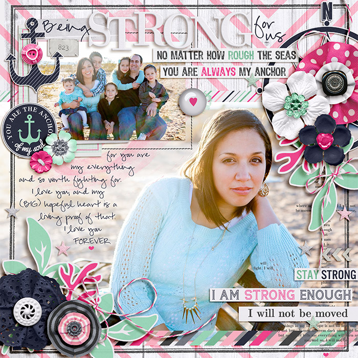 Being Strong For Us