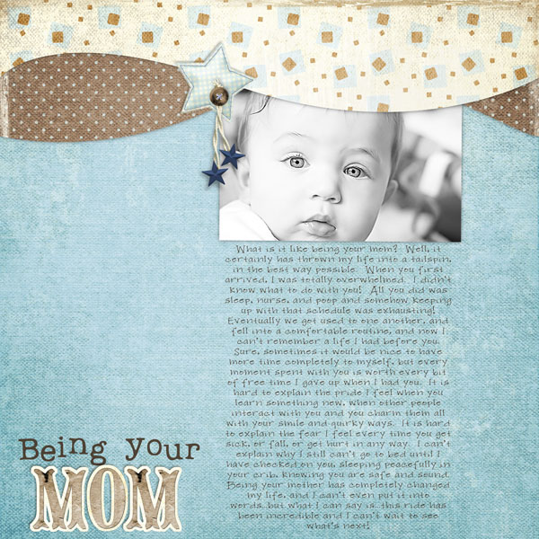 being your mom