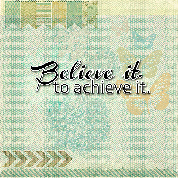 Believe it