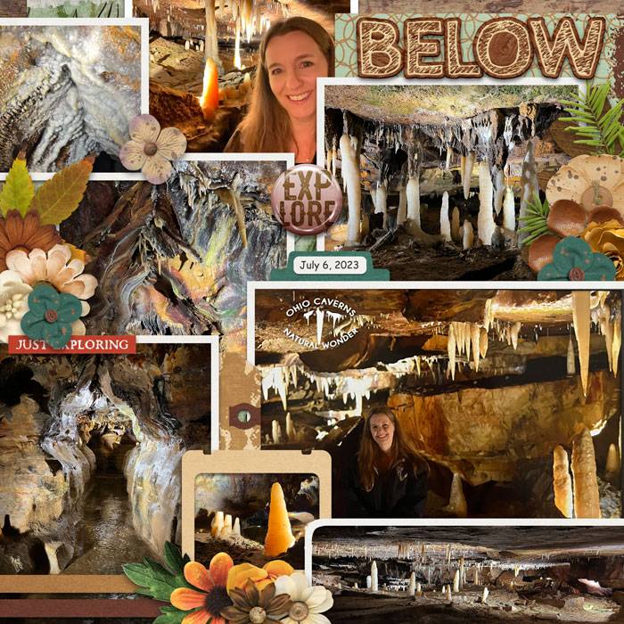 Below