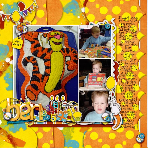 Ben's 3rd Birthday