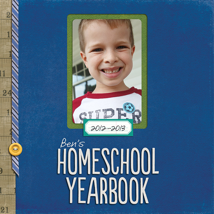 Ben's Yearbook (cover)