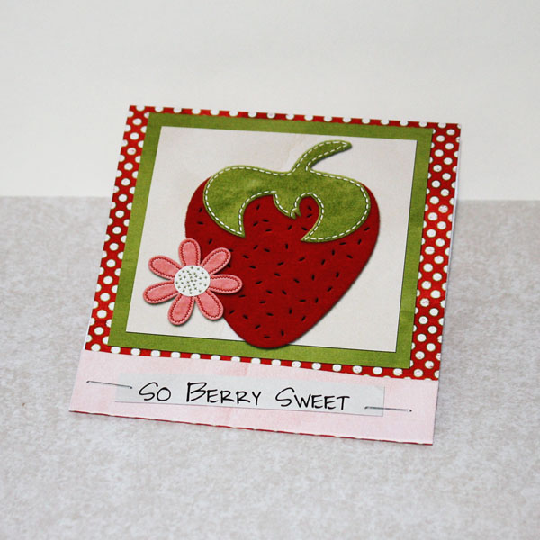 Berry Patch matchbook