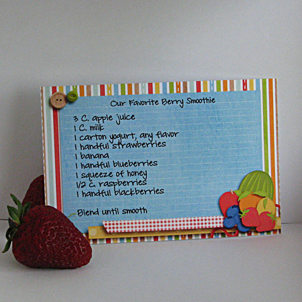 Berry Smoothie Recipe