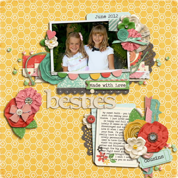 Besties Claire and Faith