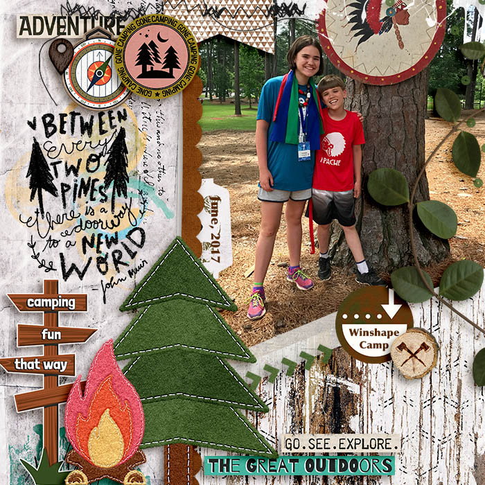 Between Two Pines