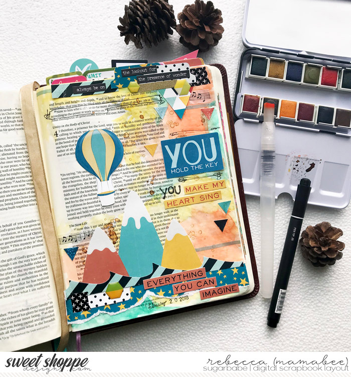 Bible Journaling - You are the Key