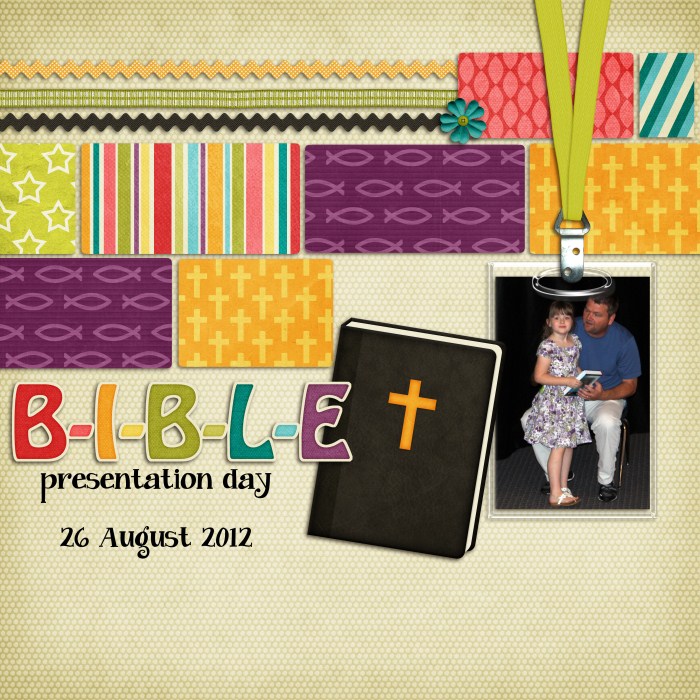 Bible Presentation Day