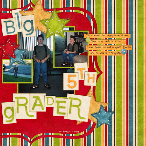 Big 5th grader