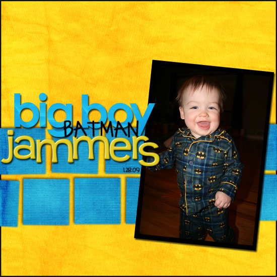 Big Boy Batman Jammers