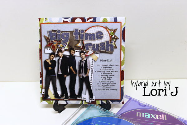 Big Time Rush CD Case