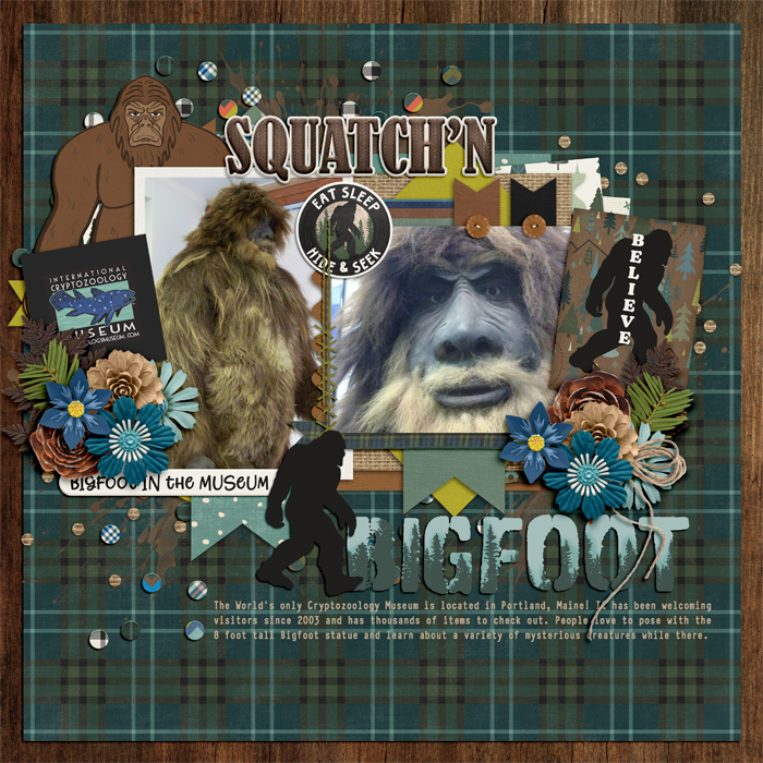 Bigfoot at the Cryptology Museum