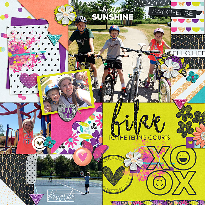Bike to Tennis