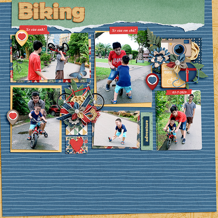 Biking