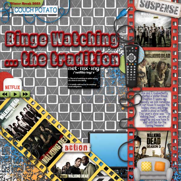 Binge Watching Jan Bingo - Timeline