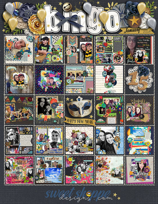 Bingo 2018 - January