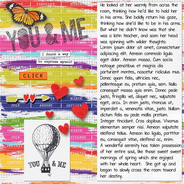 Bingo #4 journal 1/2 page