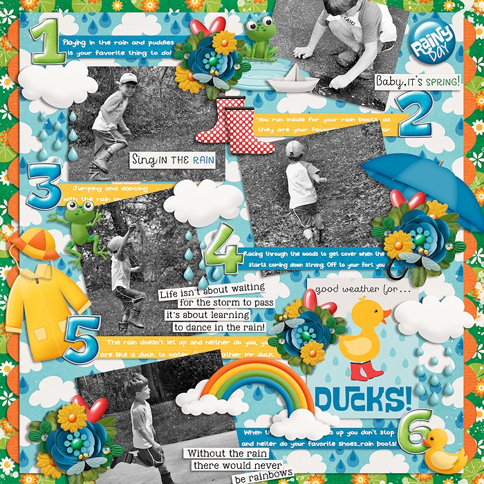 Bingo #6 journal strips