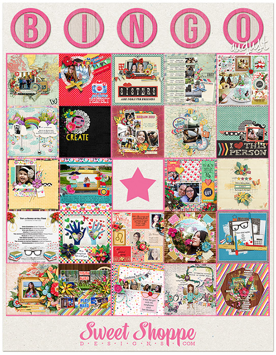 Bingo August 2015 - Blackout