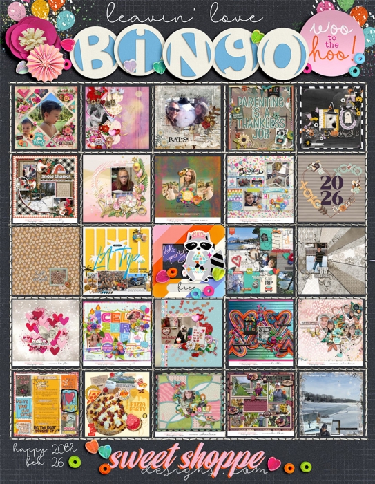 Bingo Card February 2026