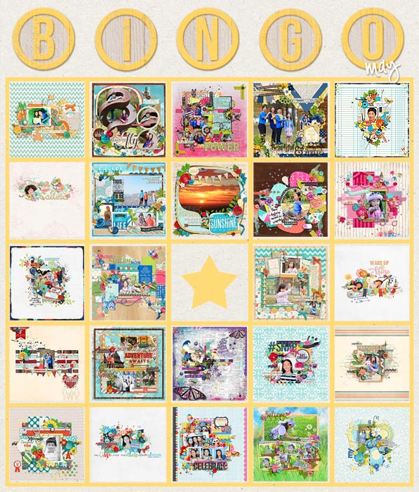 bingo card May