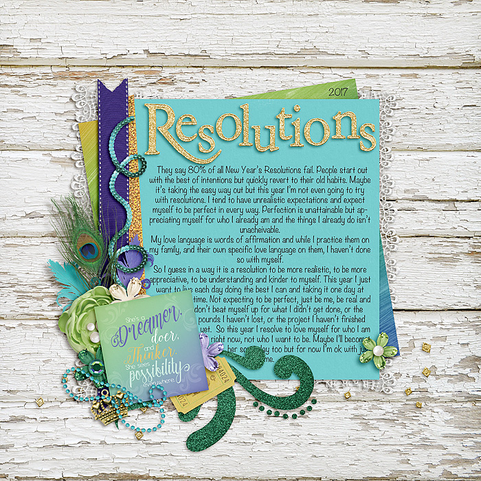 Bingo Challenge #1: Resolutions/Reflections