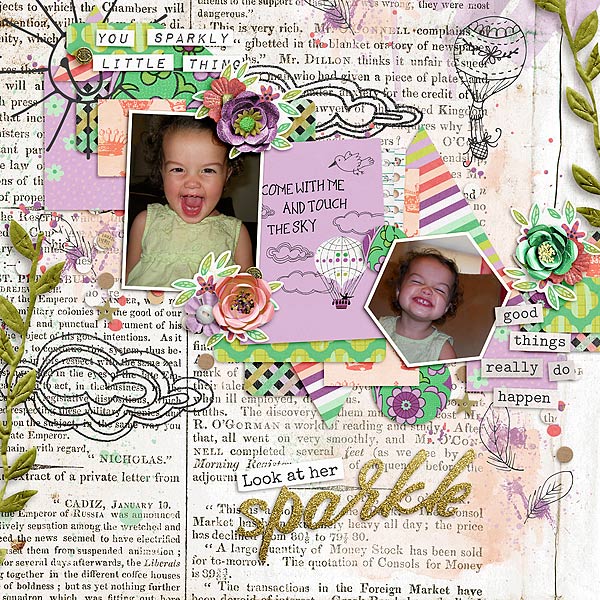 Bingo Challenge #5: Paisley, Swirls and/or Doodles