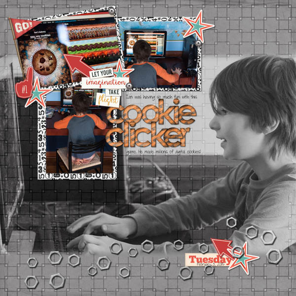 Bingo Challenge: blend photo into background -- Cookie Clicker
