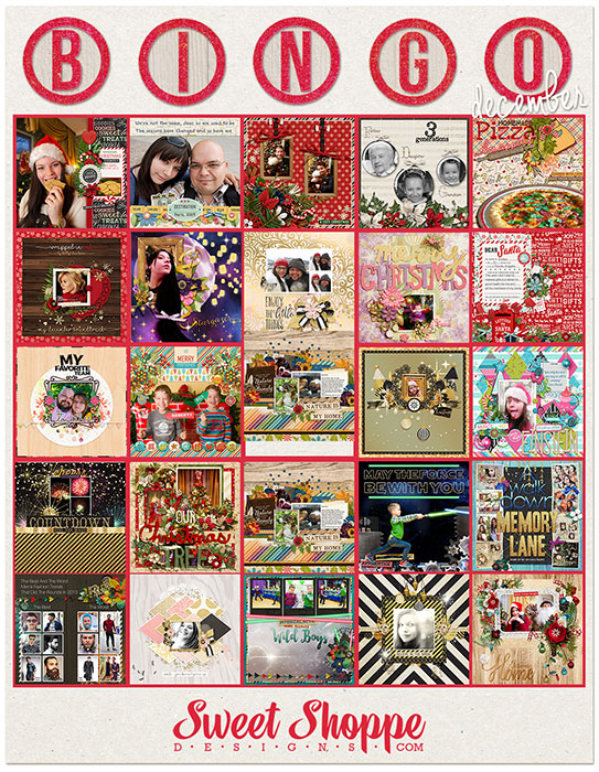 Bingo Dec 2015 - Blackout