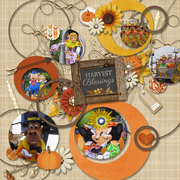 Bingo Dec8: 'Harvest Blessings'