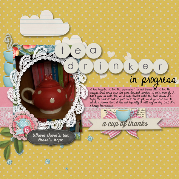 Bingo Jan Nr12 - 'Scraplift Yourself: Tea'