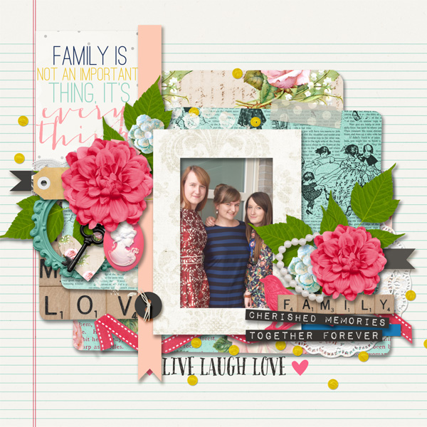 Bingo Jan Nr16 - 'Scrap A Family Portrait'