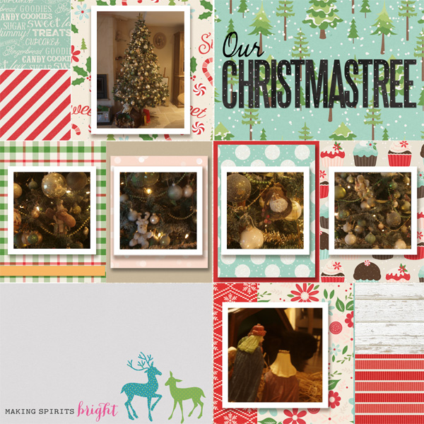 Bingo Jan Nr9 - 'Use 0 embellishments: Our Christmastree'