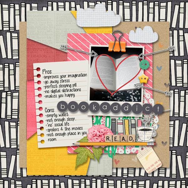 Bingo March Nr20: 'Pros & Cons: Bookaddict'