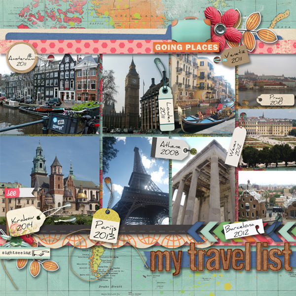 Bingo March Nr23: 'Use tags: Travel list'