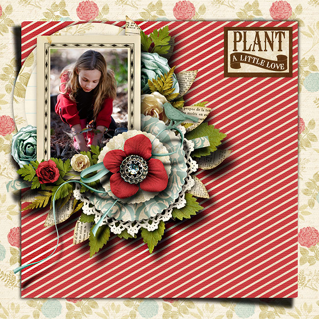 Bingo May 2015 - Florals and Stripes