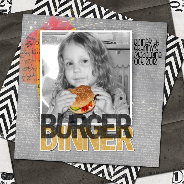 Bingo Nov. B1 Burger