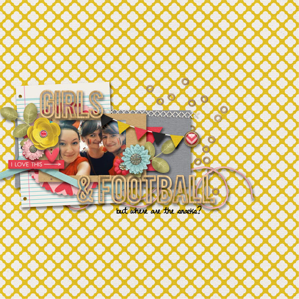 Bingo Nov16: 'Girls & Football'
