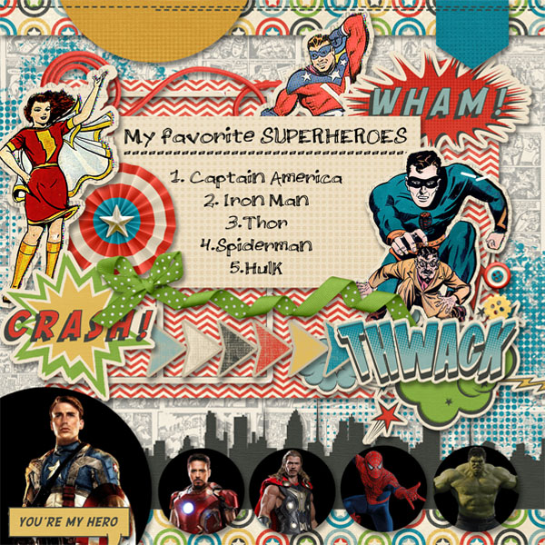 Bingo Oct22: 'Superheroes'