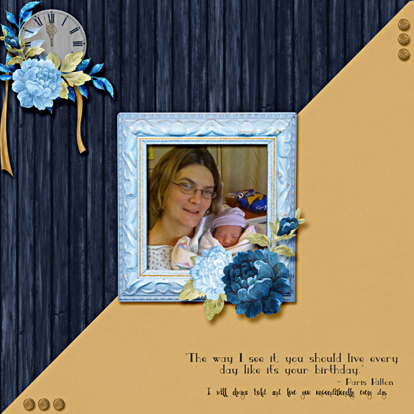 Bingo - Paris Hilton Quote - I will hold and love you unconditionally every