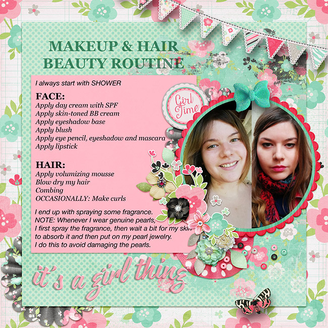 Bingo Sept 2015 - Beauty routine