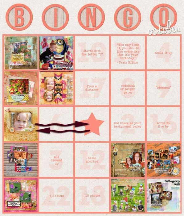 Bingo Tracker Oct.