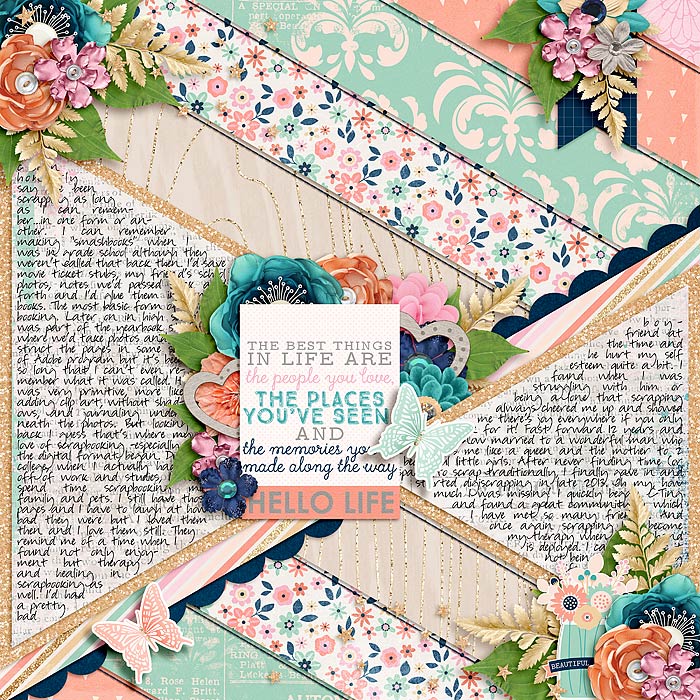 BingoChallenge #8 - Scrap Your Story with Making Sweet Memories