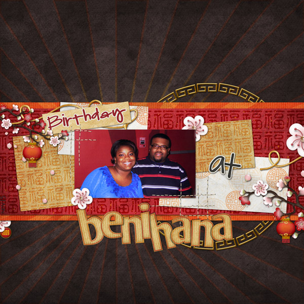 Birthday at Benihana