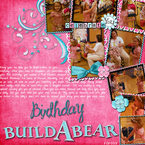 Birthday Build a Bear - EIGHT